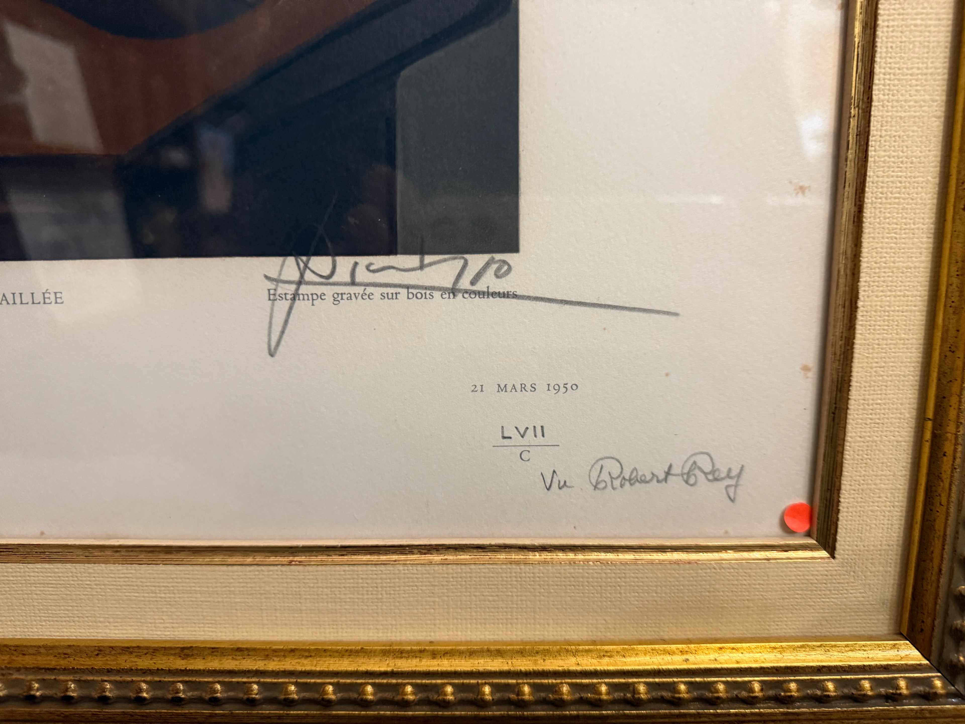 Εμαγιέ Κατσαρόλα - Picasso Ξυλογραφία Βασισμένη σε έργο του Picasso